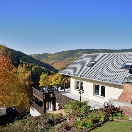 Majestic Holiday Home With Jacuzzi Unterschönau 外观 照片