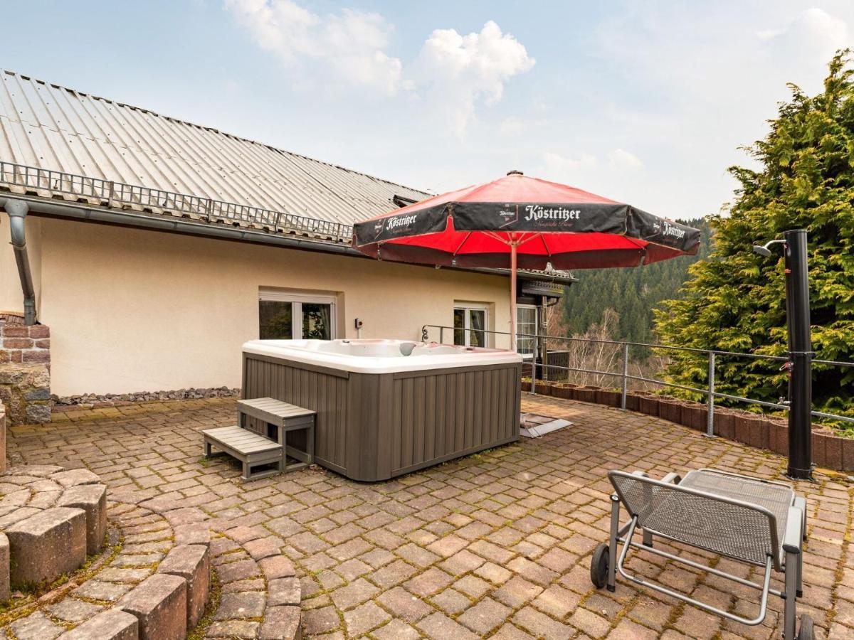 Majestic Holiday Home With Jacuzzi Unterschönau 外观 照片