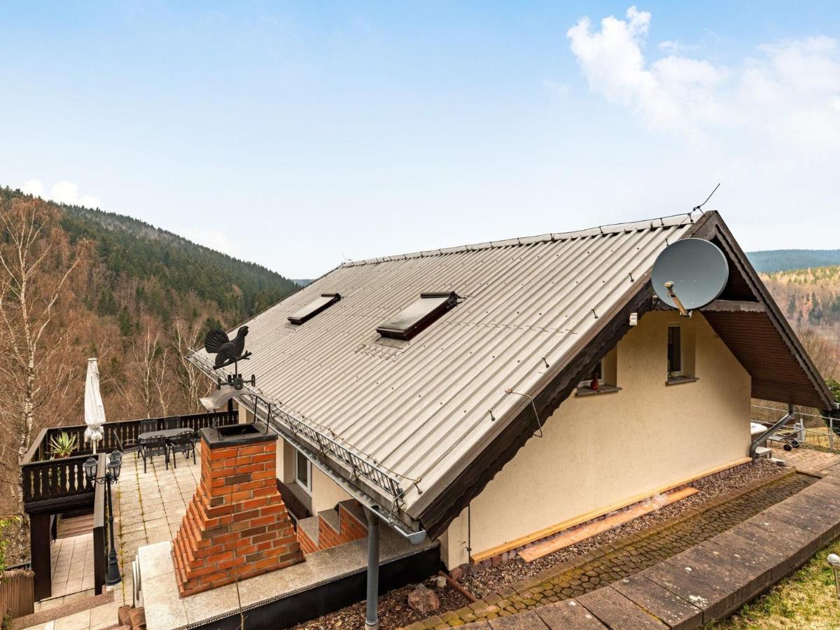 Majestic Holiday Home With Jacuzzi Unterschönau 外观 照片
